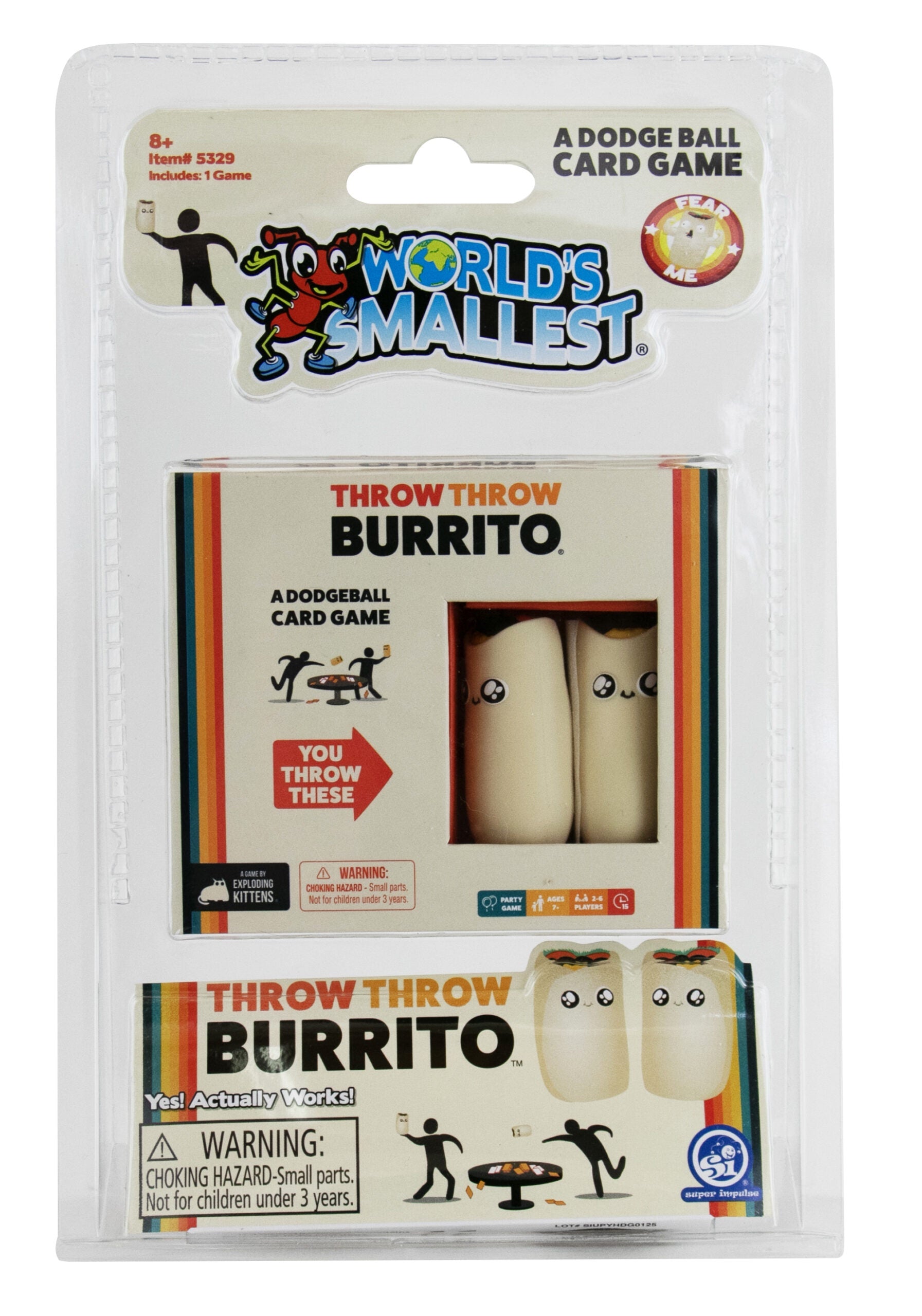 World's Smallest Throw Throw Burrito
