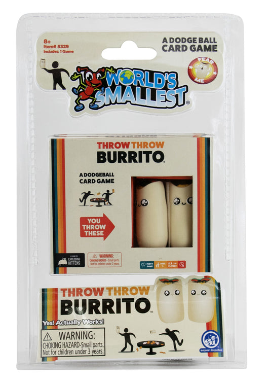 World's Smallest Throw Throw Burrito