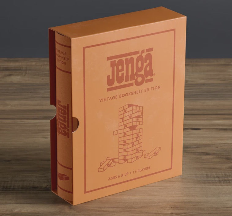 Vintage Bookshelf Editions Jenga