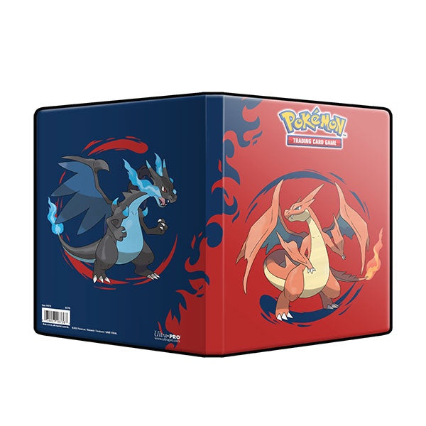 Ultra PRO Portfolio 4 Pocket Pokémon Mega Charizard X and Mega Charizard Y