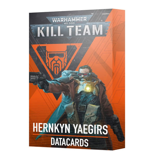 Warhammer 40K Kill Team Data Cards Hernkyn Yaegirs (Leagues of Votann)