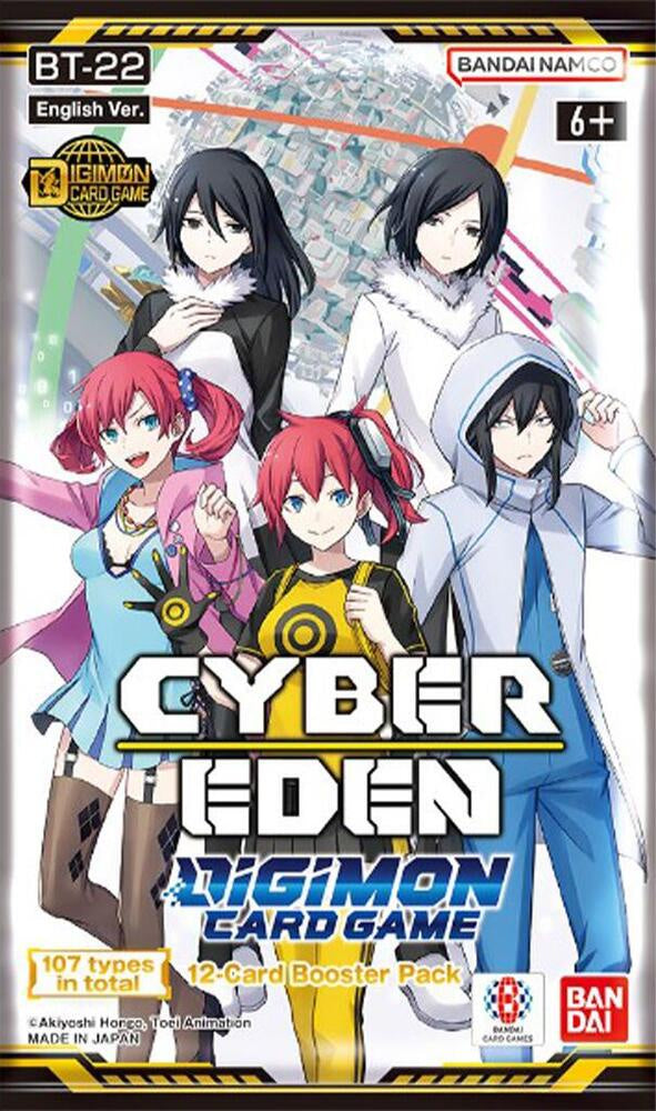 Digimon Card Game Cyber Eden Booster [BT22]