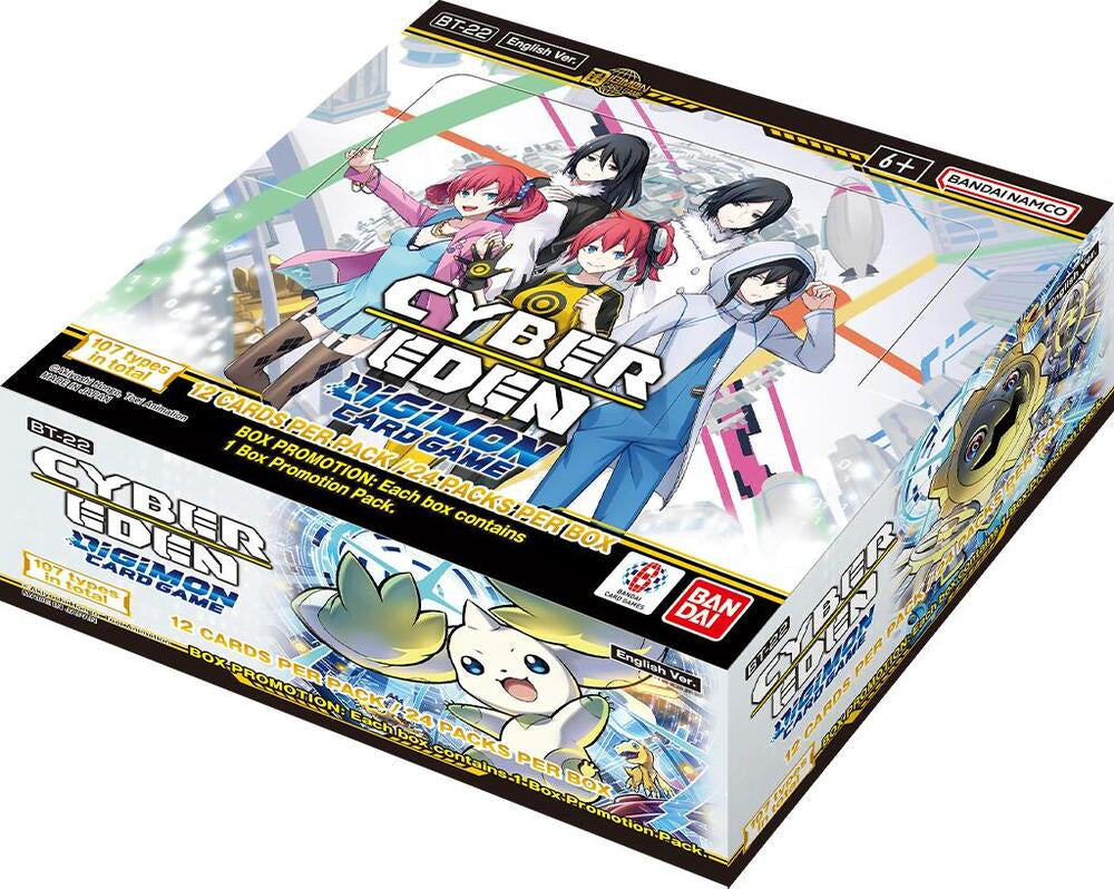 Digimon Card Game Cyber Eden Booster Box (24) [BT22]