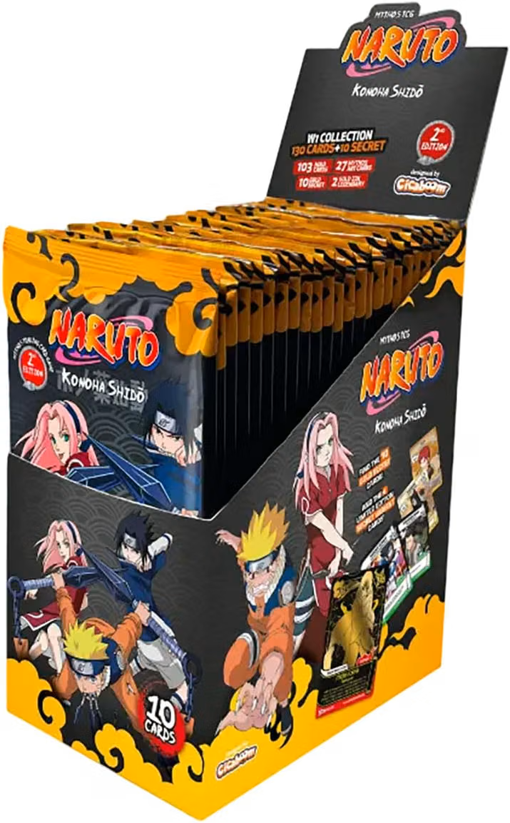 Naruto Mythos CCG Konoha Shido Booster Box (S01 2nd Edition)