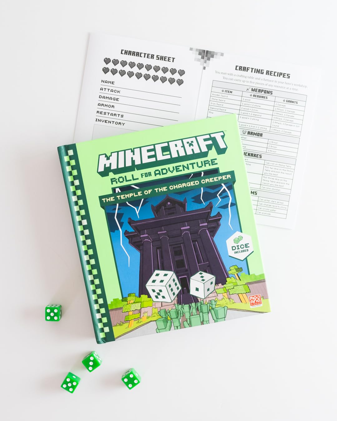 Minecraft Roll for Adventure The Temple of the Charged Creeper