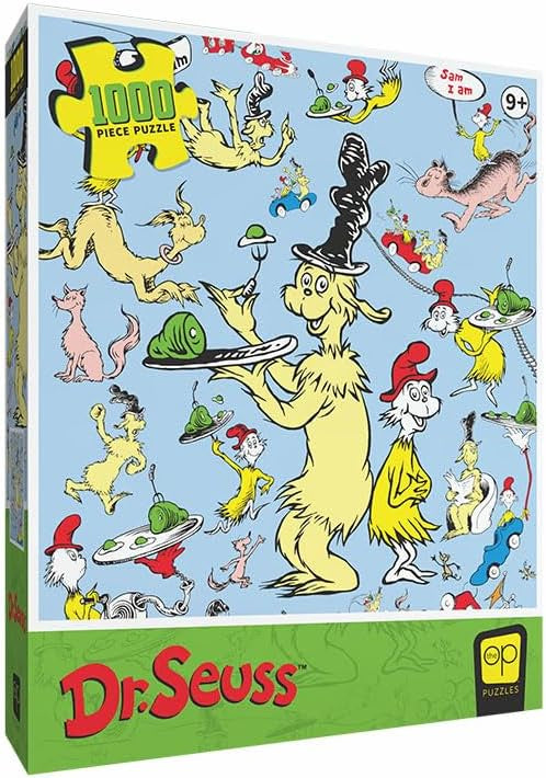 Dr. Seuss Puzzle 1000pcs Green Eggs and Ham