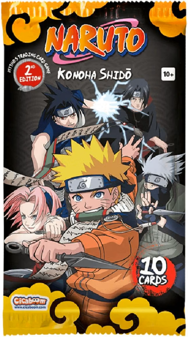 Naruto Mythos CCG Konoha Shido Booster (S01 2nd Edition)