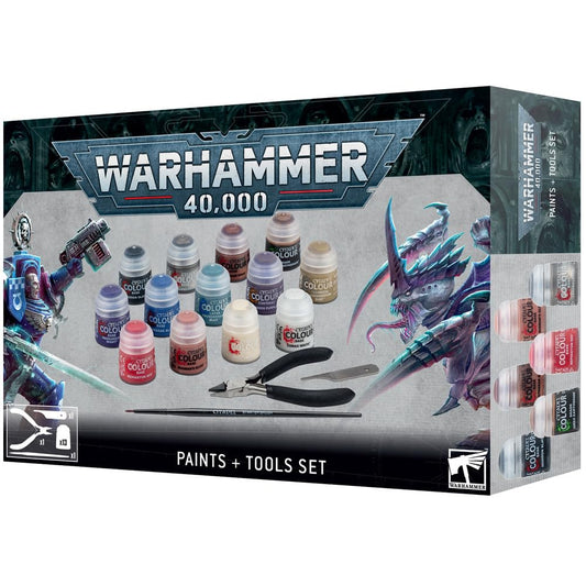 Citadel Hobby Paint Set Warhammer 40K Paints and Tools