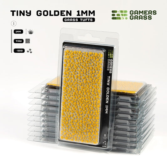 Gamers Grass Tiny Tufts Golden (1mm)