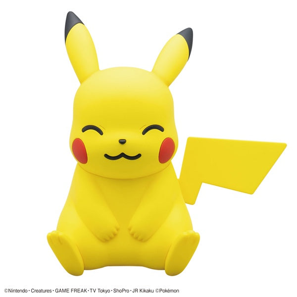 Bandai Hobby Pokémon Model Kit Quick Pikachu Sitting Pose