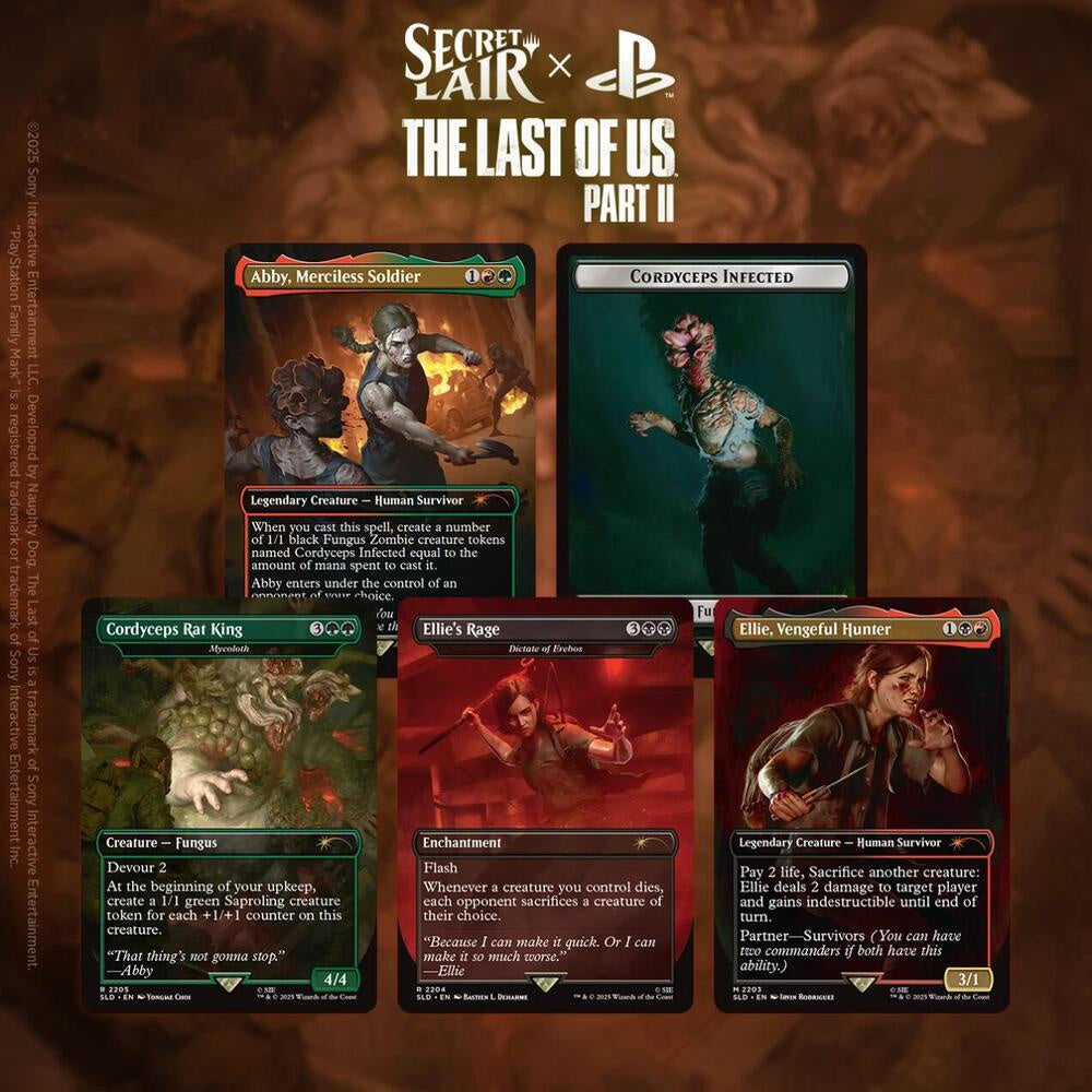 Magic the Gathering Secret Lair Drop x The Last of Us Part 2 (Non-Foil)