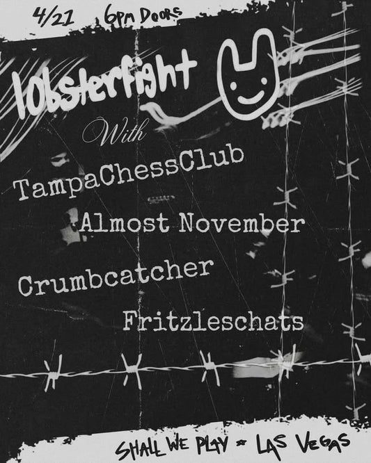 April 21st @ 6pm Lobster Fight & Tampa Chess Club Concert