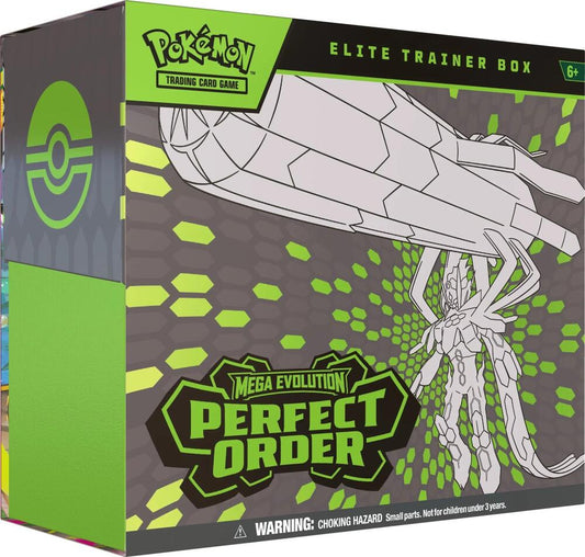Pokémon CCG Mega Evolution 03 Perfect Order Elite Trainer Box