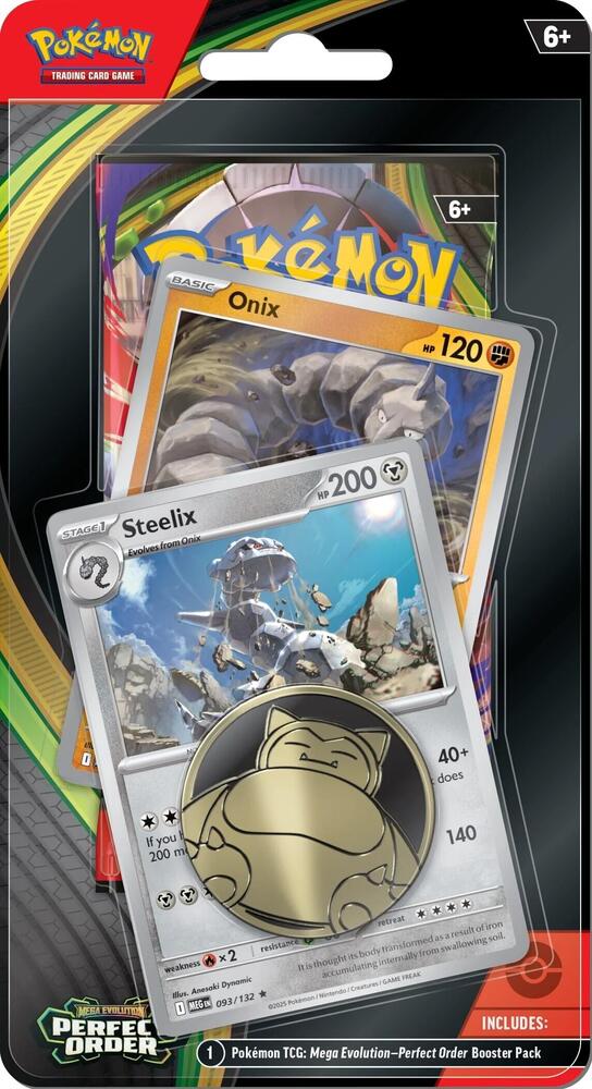 Pokémon CCG Mega Evolution 03 Perfect Order Checklane Blister
