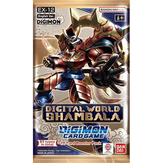 Digimon Card Game Digital World Shambala Booster [EX-12]