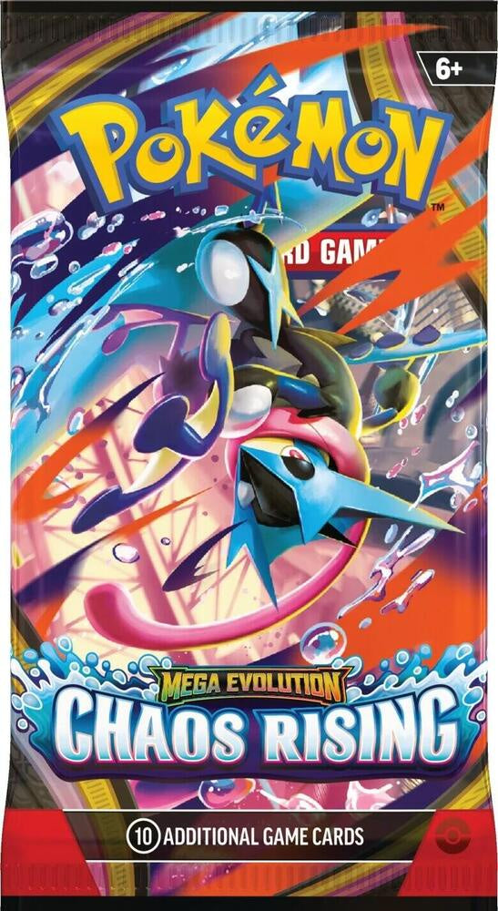 Pokémon CCG Mega Evolution 04 Chaos Rising Booster