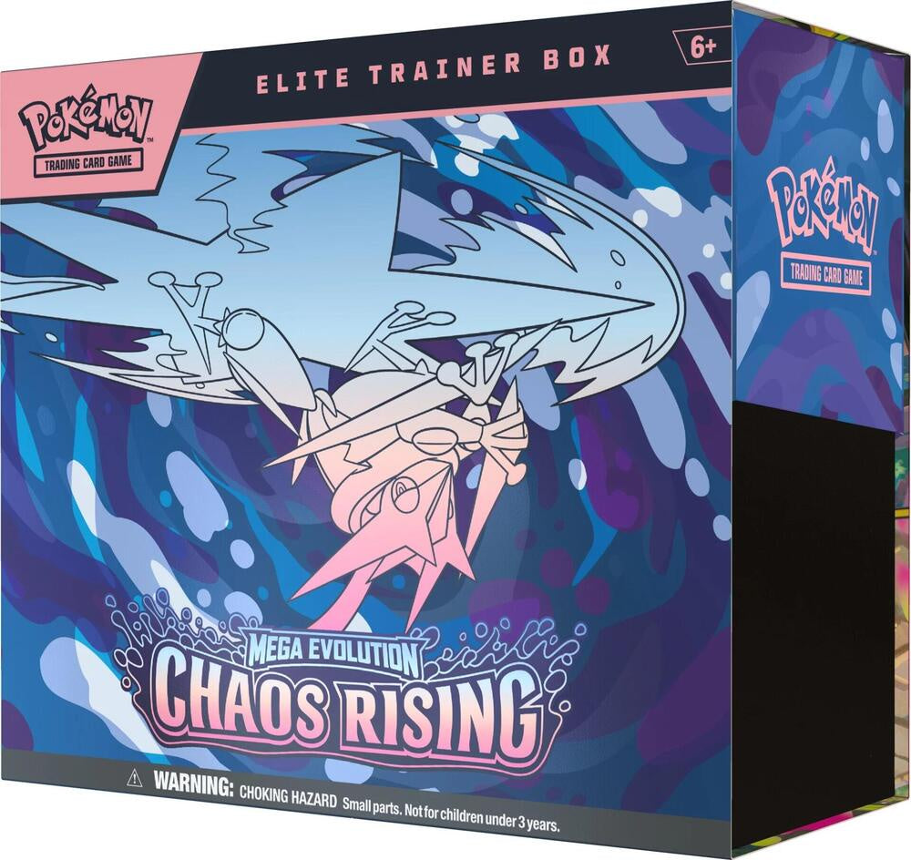 Pokémon CCG Mega Evolution 04 Chaos Rising Elite Trainer Box