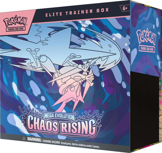 Pokémon CCG Mega Evolution 04 Chaos Rising Elite Trainer Box