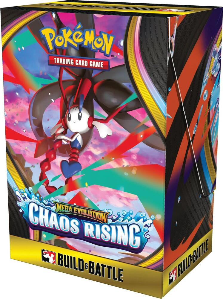 Pokémon CCG Mega Evolution 04 Chaos Rising Build and Battle