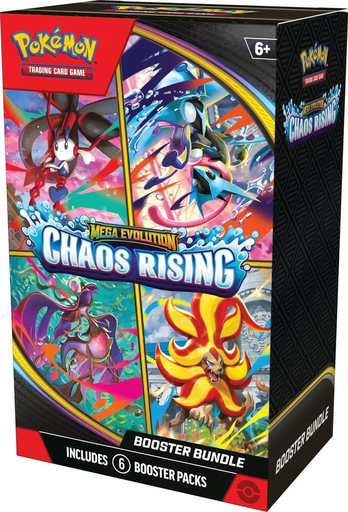 Pokémon CCG Mega Evolution 04 Chaos Rising Booster Bundle