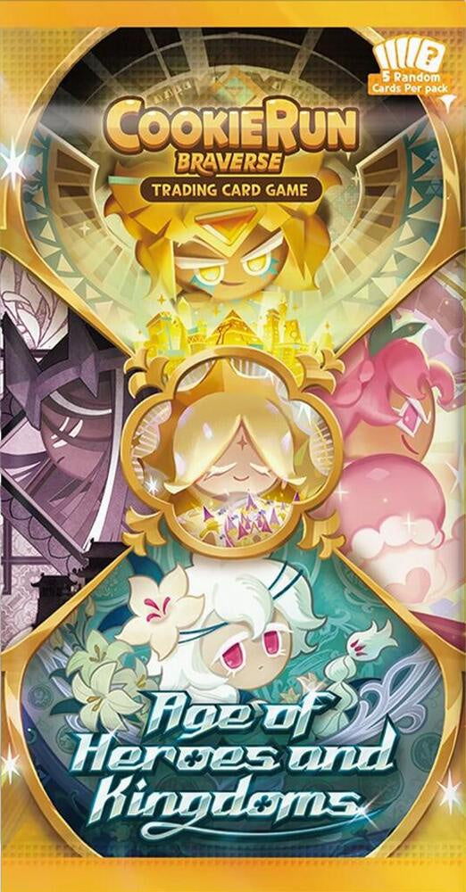 CookieRun TCG Set 02 Age of Heroes and Kingdoms Booster