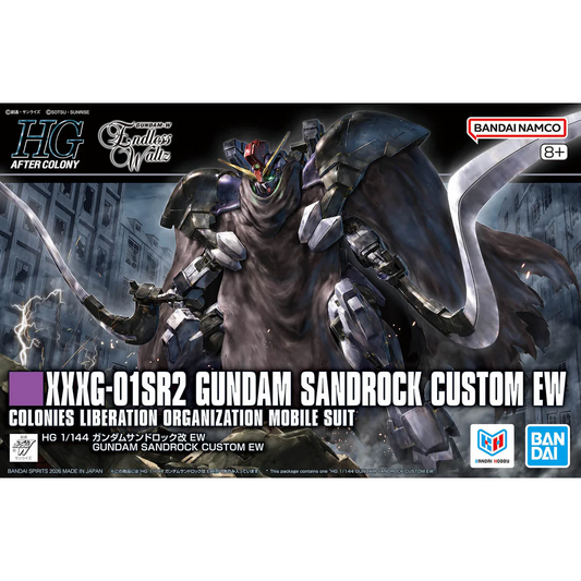 Gunpla Mobile Suit Gundam Gundam Wing Endless Waltz Gundam Sandrock Custom EW (HGEW 1/144)