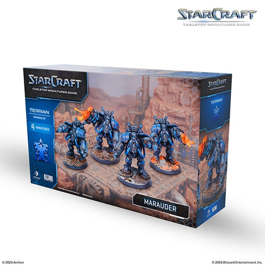 Starcraft The Miniatures Game Terran Expansion Marauders