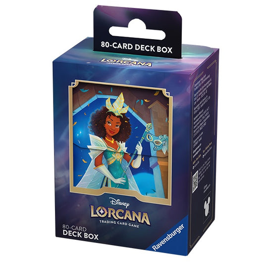 Disney Lorcana Deck Box Shimmering Skies Tiana