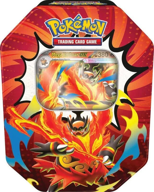 Pokémon CCG Mega Evolution 02.5 Ascended Heroes Tin
