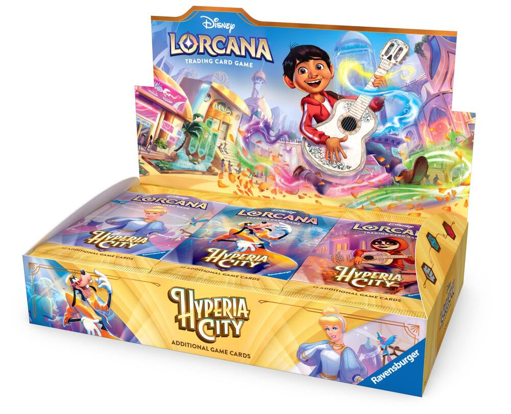 Disney Lorcana Hyperia City Booster Box (24)