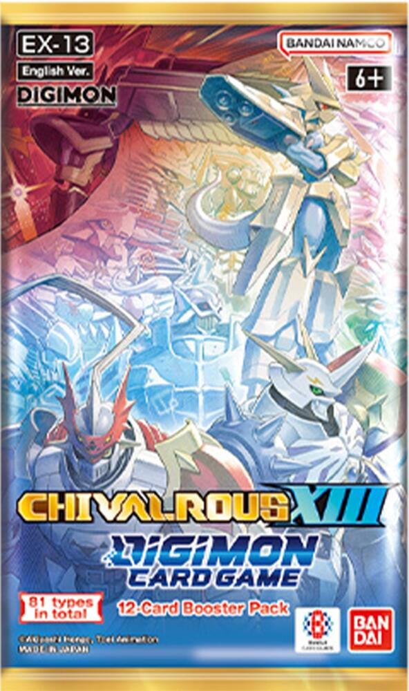 Digimon Card Game Chivalrous XIII Booster [EX-13]