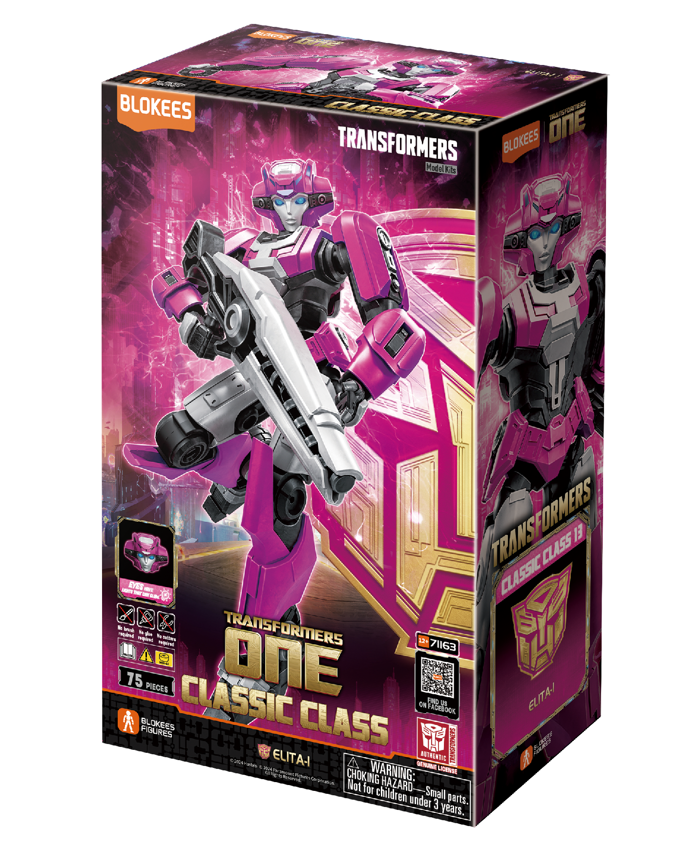 Transformers Classic Class 13 Elita-1 (Transformers ONE)