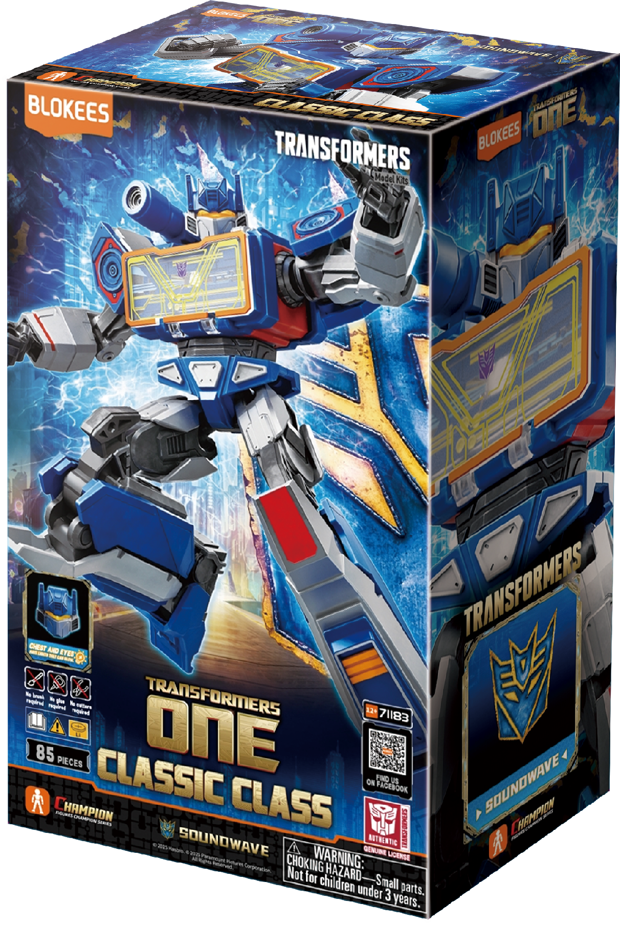 Transformers Classic Class 17 Soundwave (Transformers ONE)