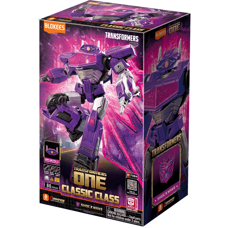 Transformers Classic Class 18 Shockwave (Transformers ONE)