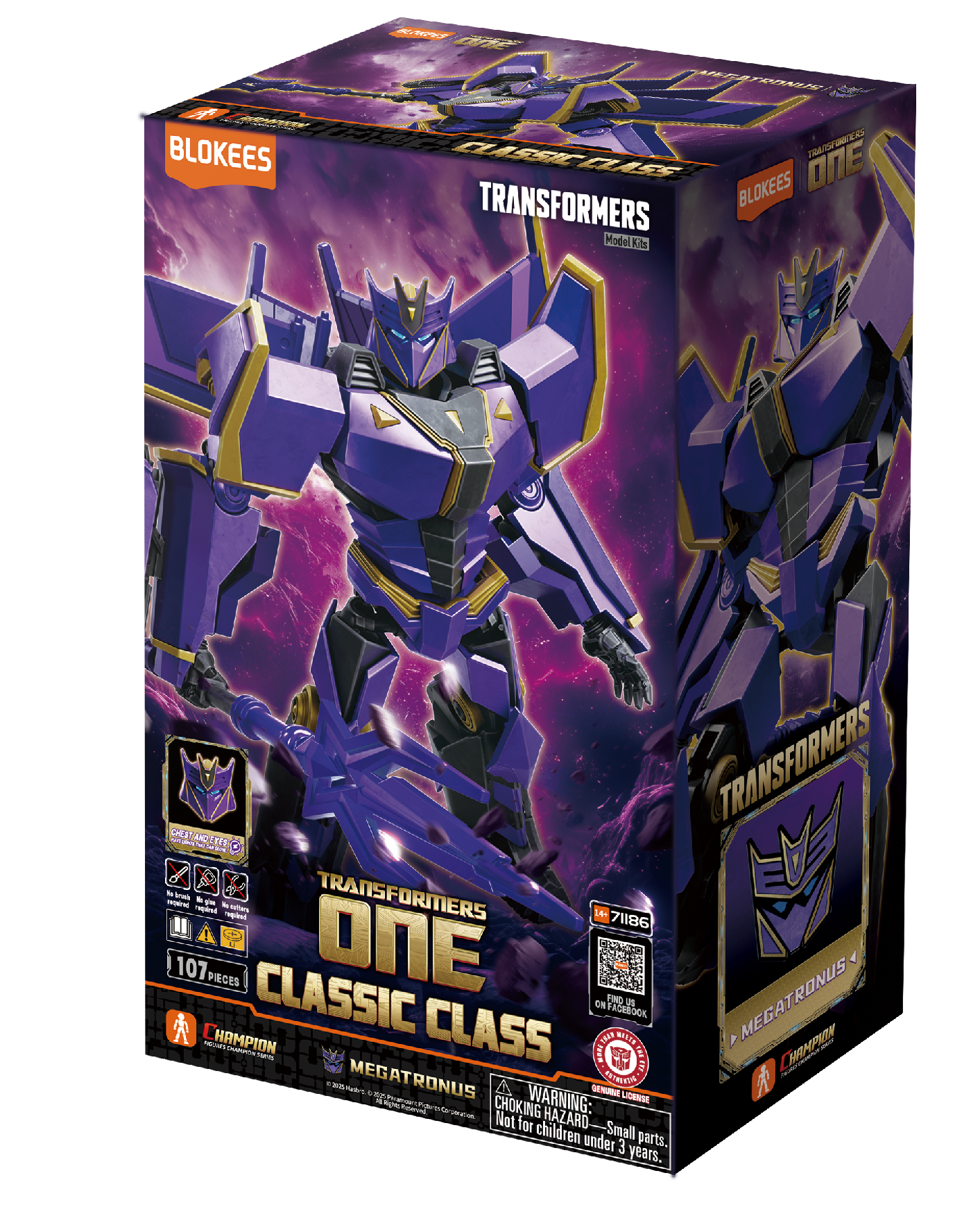 Transformers Classic Class 20 Megatronus Prime (Transformers ONE)