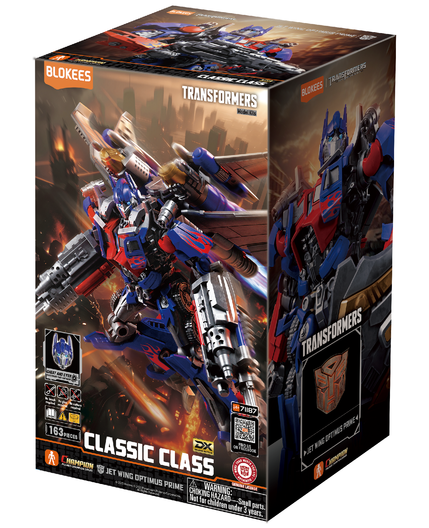 Transformers Classic Class 21 DX Jet Wing Optimus Prime