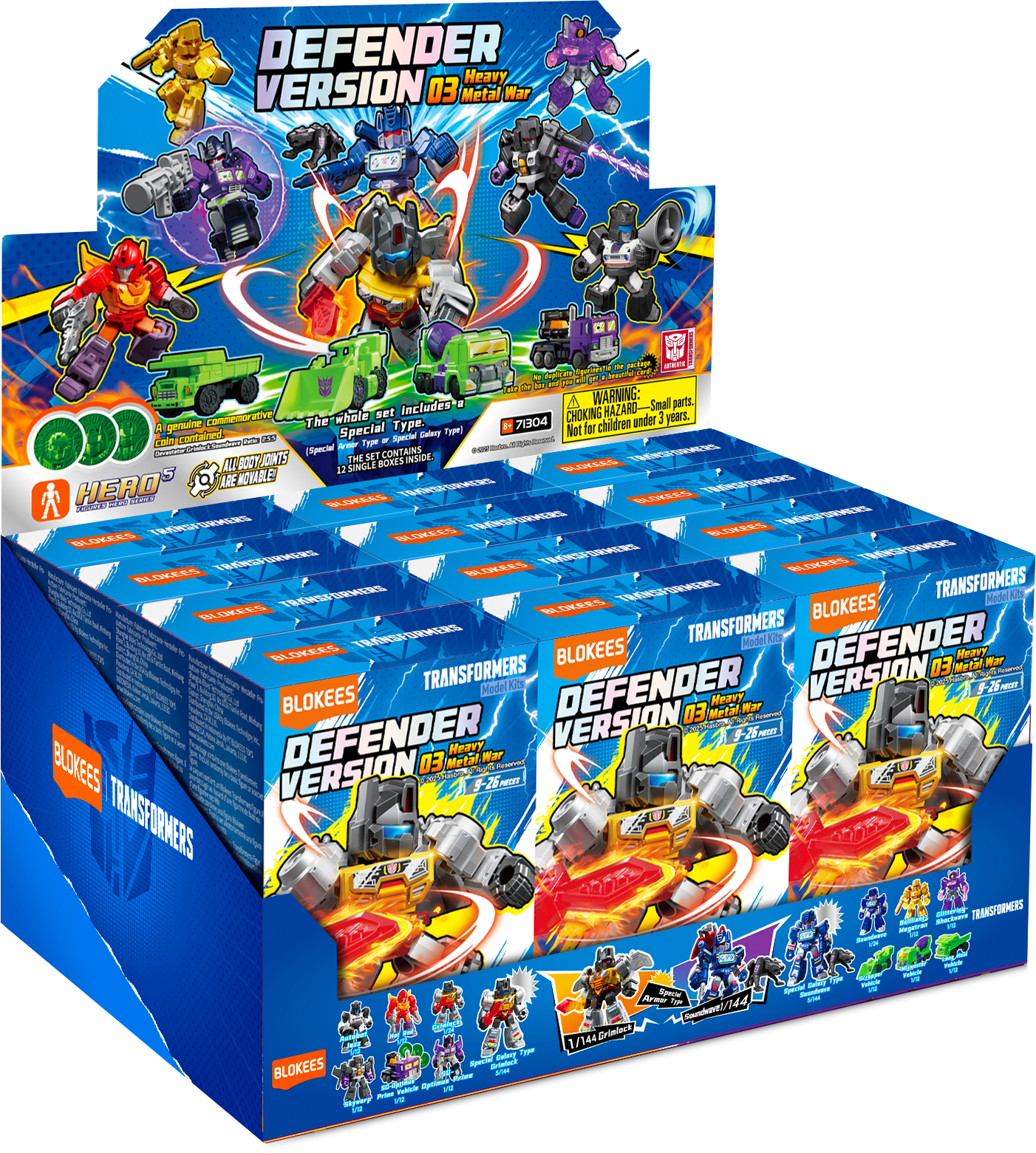 Transformers Defender Version 03 Heavy Metal War