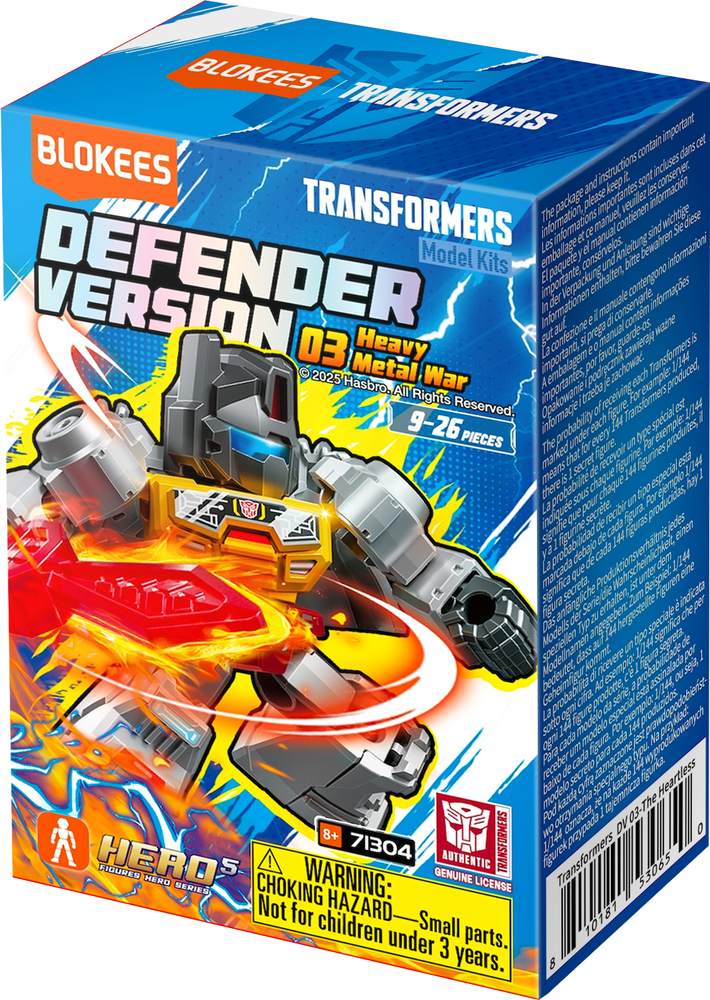 Transformers Defender Version 03 Heavy Metal War