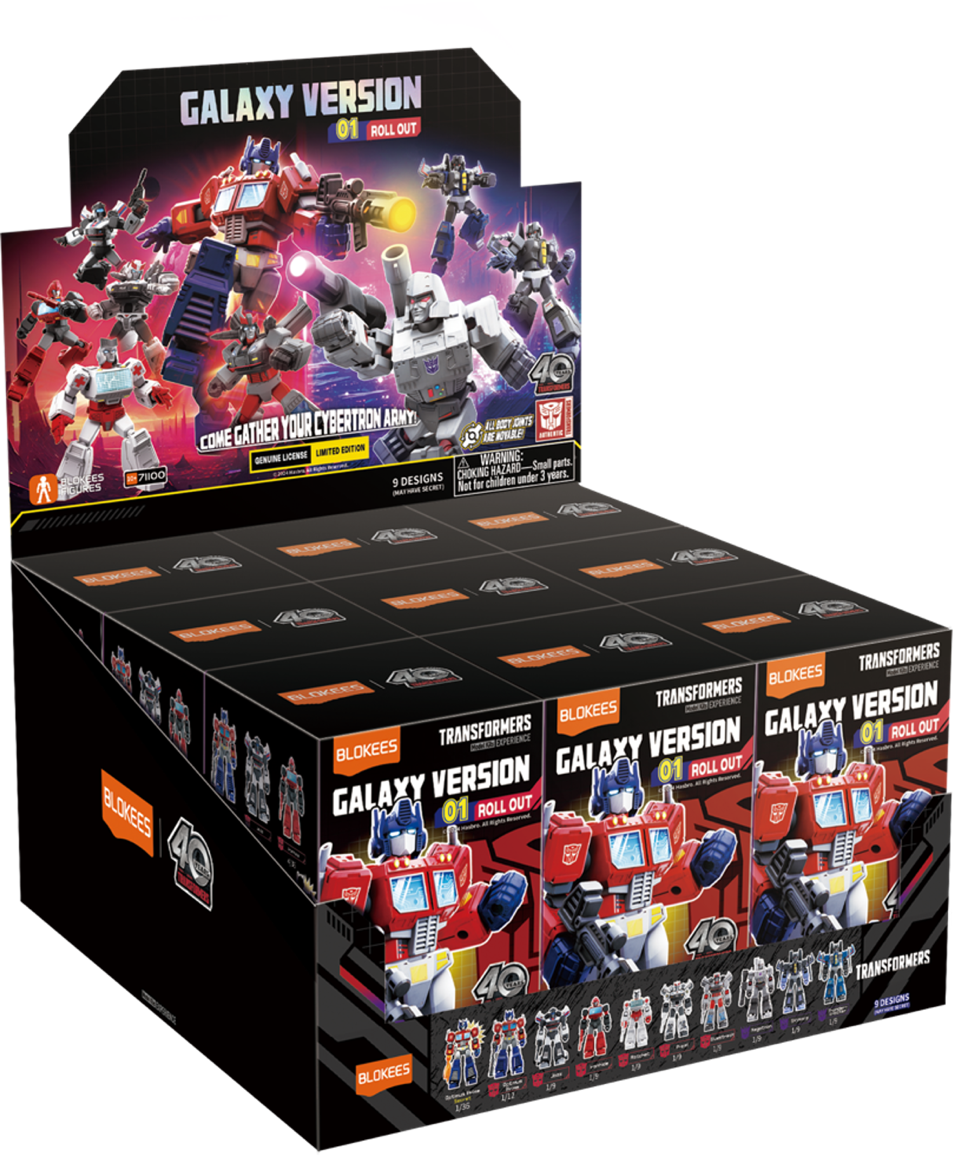 Transformers Galaxy Version 01 Roll Out