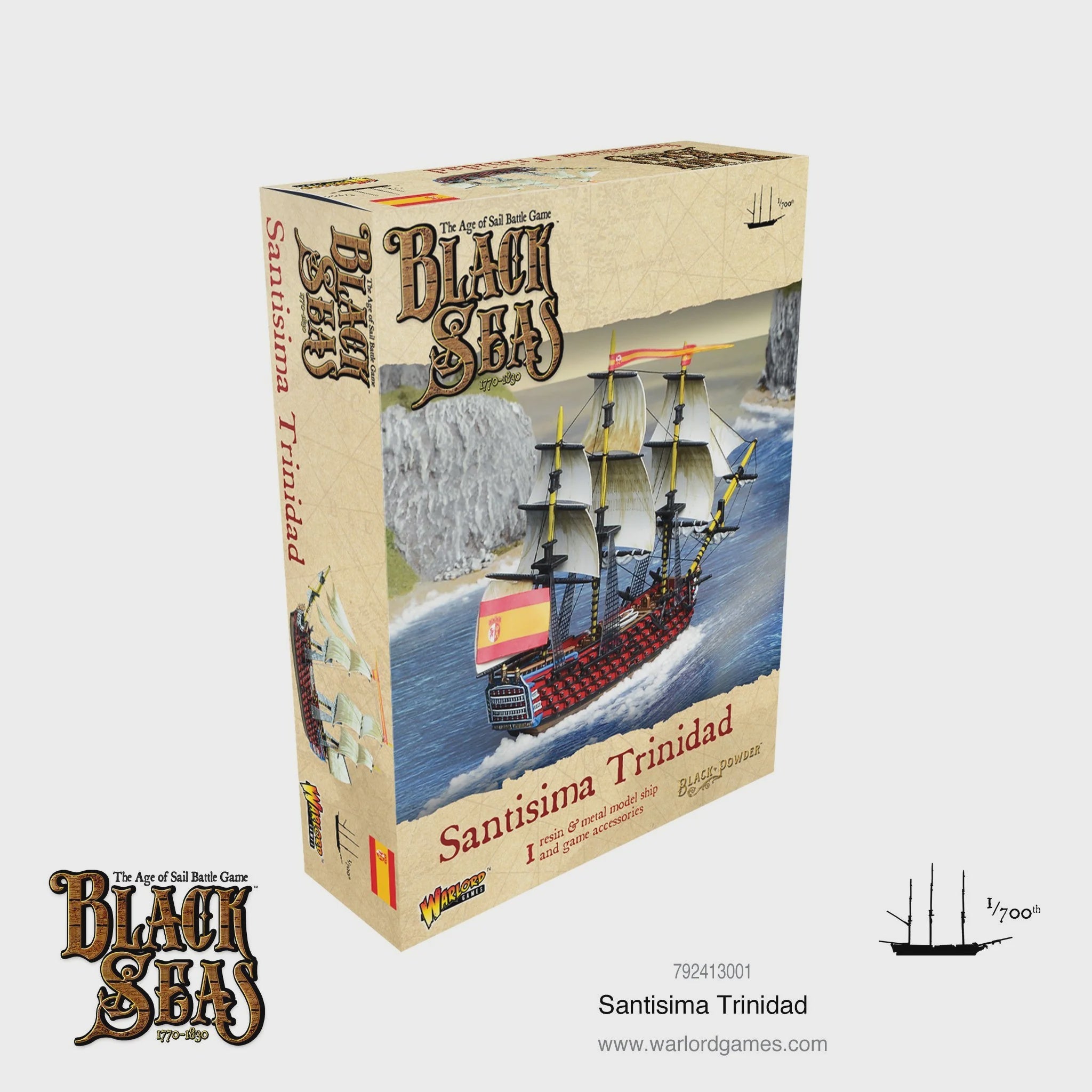 Black Seas (1770-1830) Spanish Navy Santísima Trinidad