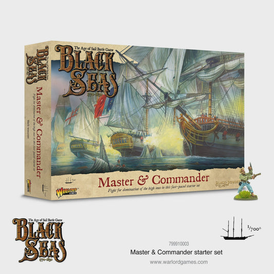 Black Seas (1770-1830) (1e) Starter Set Master & Commander