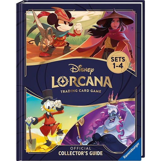 Disney Lorcana Official Collector's Guide- Sets 1-4