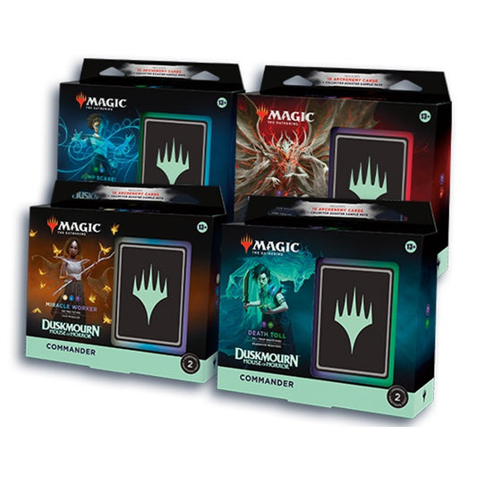 Magic the Gathering Duskmourn House of Horror Commander Deck