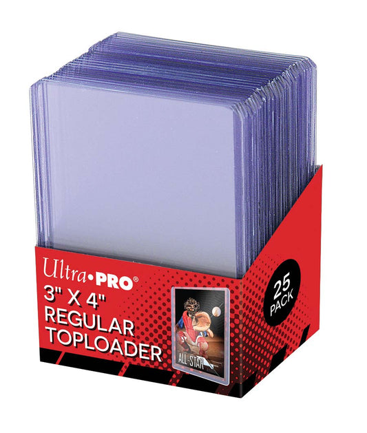 Ultra Pro Card Protectors  Standard Toploader (25 Count)