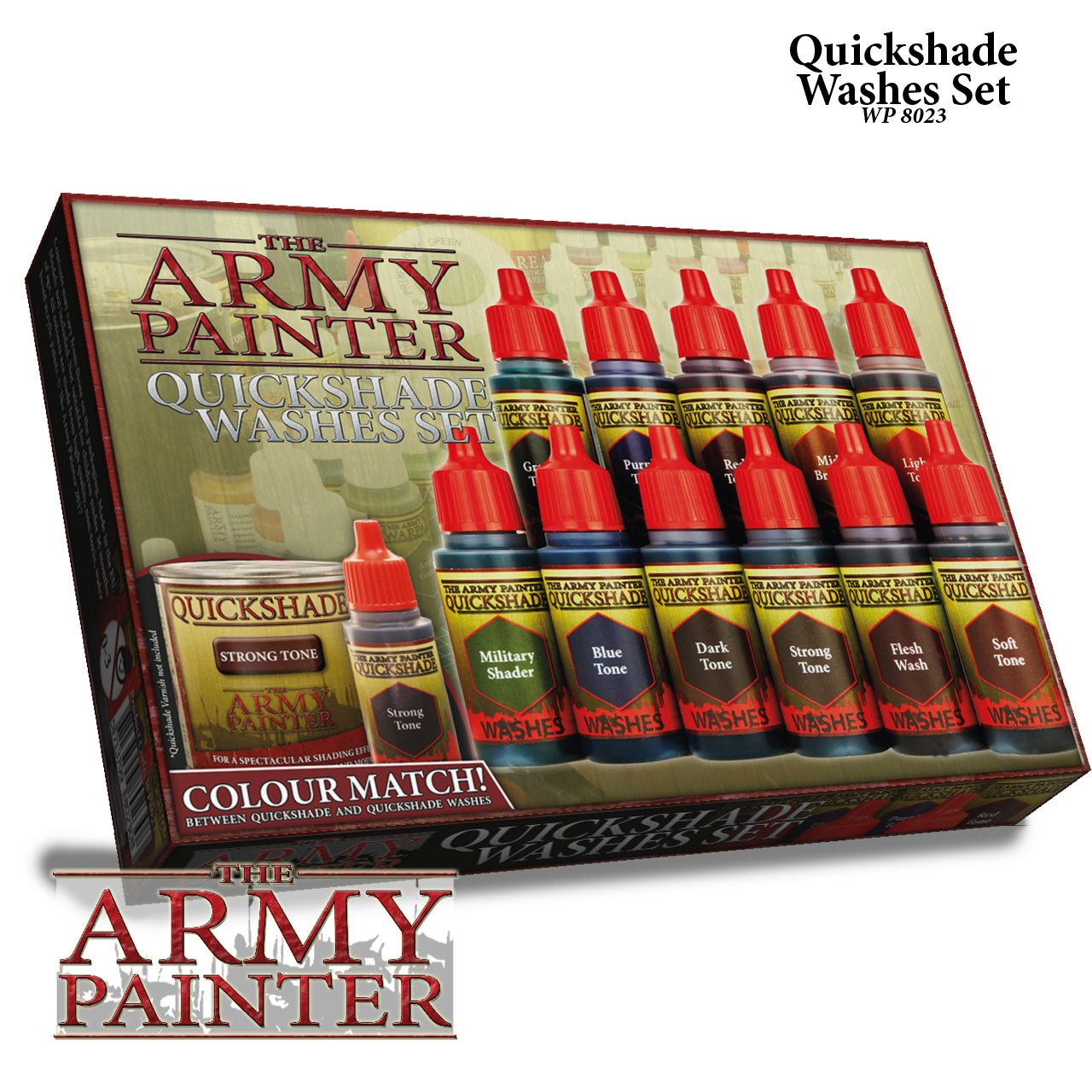 Army Painter Warpaints Quickshade Washes Set