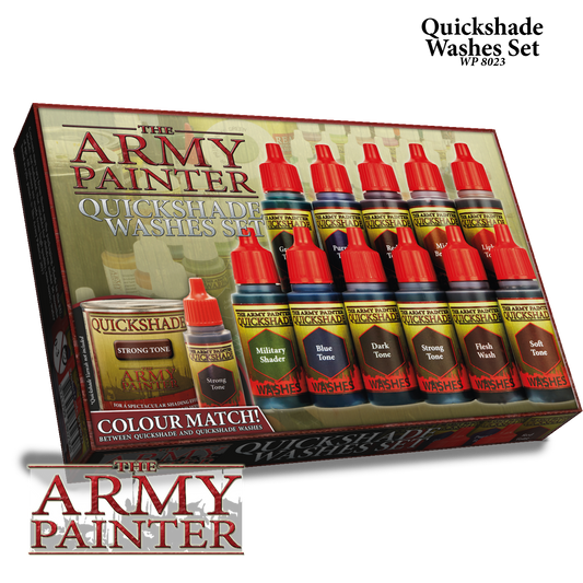 Army Painter Warpaints Quickshade Washes Set