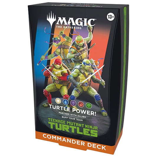 Magic the Gathering Universes Beyond Teenage Mutant Ninja Turtles Commander Deck