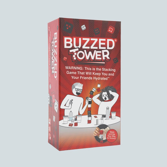 Buzzed Tower Block Stacking Challenge Drinking Game