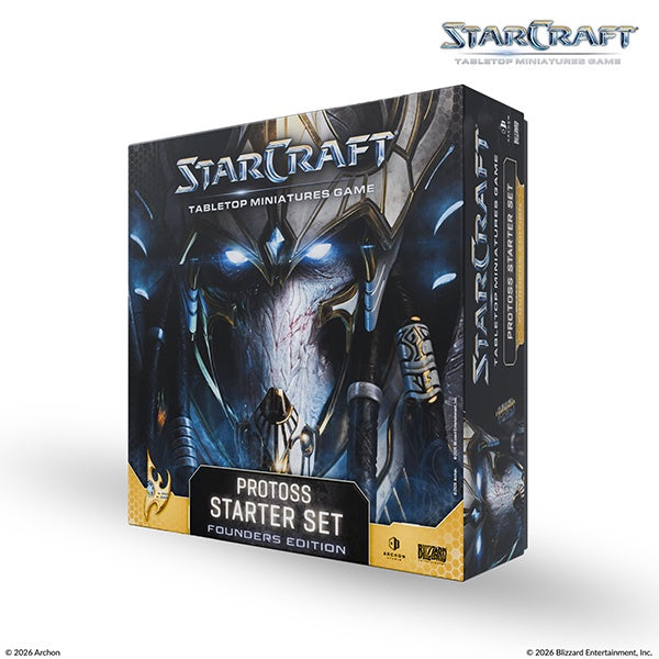 Starcraft The Miniatures Game Protoss Starter Set Founders Edition