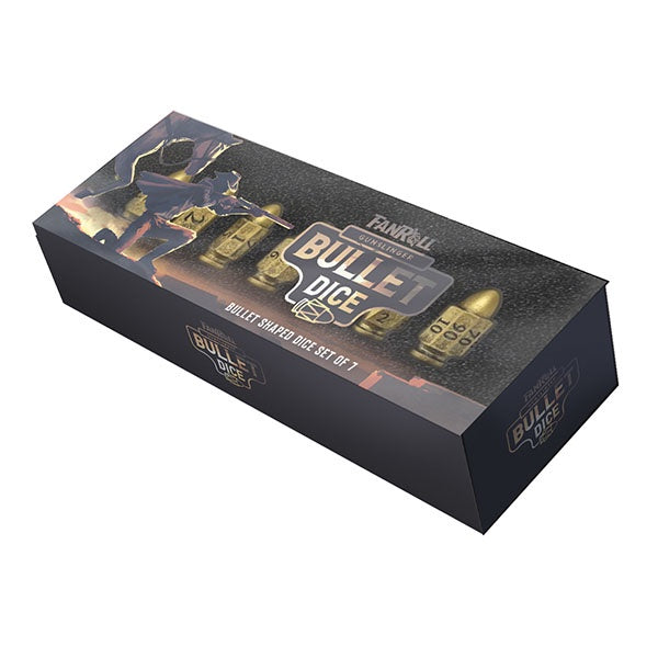 Fanroll Bullet Dice Set Resin
